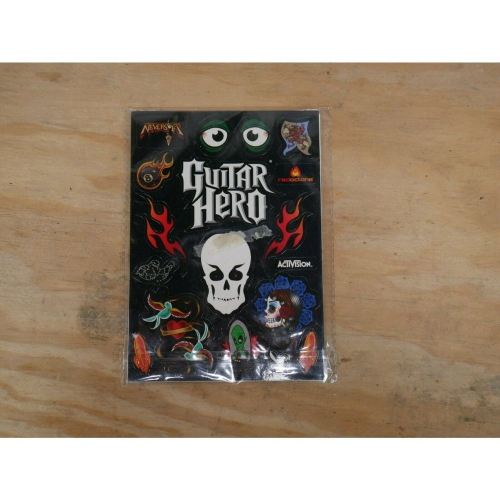 Guitar Hero Redoctane Stickers